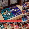 Sport Doormat Custom Husband Name, Wife Name And Choose Any Team, Sport Team Doormat, Home Decorations