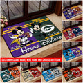 Sport Doormat Custom Husband Name, Wife Name And Choose Any Team, Sport Team Doormat, Home Decorations
