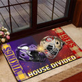 SPORT Personalized House Divided Football Team Door Mat, Welcome Mat, Custom Football Team Name, Sport Rug Decor, Housewarming Gift ETHY-41541 ETHY Doormat