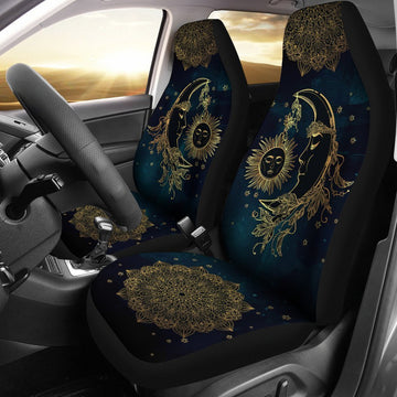 Sun And Moon Universal Fit Car Seat Covers