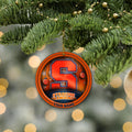 Syracuse Orange Circle Aluminium Custom Ornament 2 Side Trending New Arrivals H52912 ETUG311023