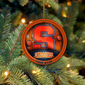 Syracuse Orange Circle Aluminium Custom Ornament 2 Side Trending New Arrivals H52912 ETUG311023