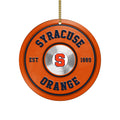 Syracuse Orange Fitness Circle Aluminium Ornament 2 Side Trending New Arrivals H52883 ETUG311023
