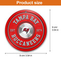 Tampa Bay Buccaneers Fitness Circle Aluminium Ornament 2 Side Trending New Arrivals H52883 ETUG311023
