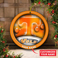 Tennessee Volunteers Circle Aluminium Custom Ornament 2 Side Trending New Arrivals H52912 ETUG311023