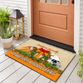 Tennessee Volunteers Doormat Personalized Your Name, Sport Team Doormat, Christmas Gifts For Football Fan, Home Decor ETHY-52726