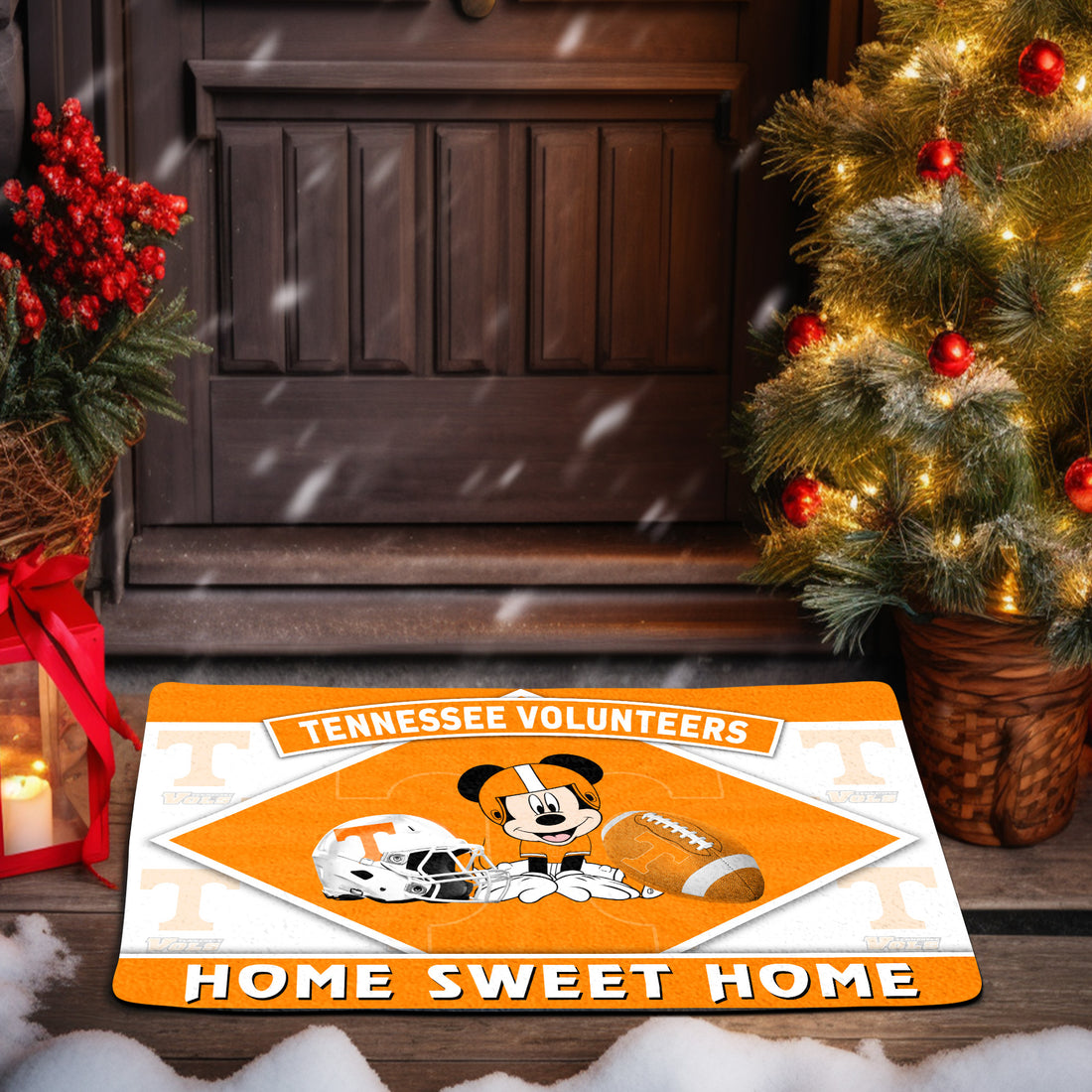 Tennessee Volunteers Doormat, Sport Team And MK Doormat, FootBall Fan Gifts