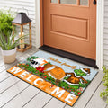 Tennessee Volunteers Football Team Doormat Personalized Your Family Name, Sport And Grinch Doormat, Football Lovers Gifts, Home Decorations ETHY-53152