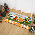 Tennessee Volunteers Football Team Doormat Personalized Your Family Name, Sport And Grinch Doormat, Football Lovers Gifts, Home Decorations ETHY-53152