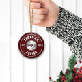 Texas A&M Aggies Fitness Circle Aluminium Ornament 2 Side Trending New Arrivals H52883 ETUG311023
