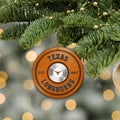 Texas Longhorns Fitness Circle Aluminium Ornament 2 Side Trending New Arrivals H52883 ETUG311023