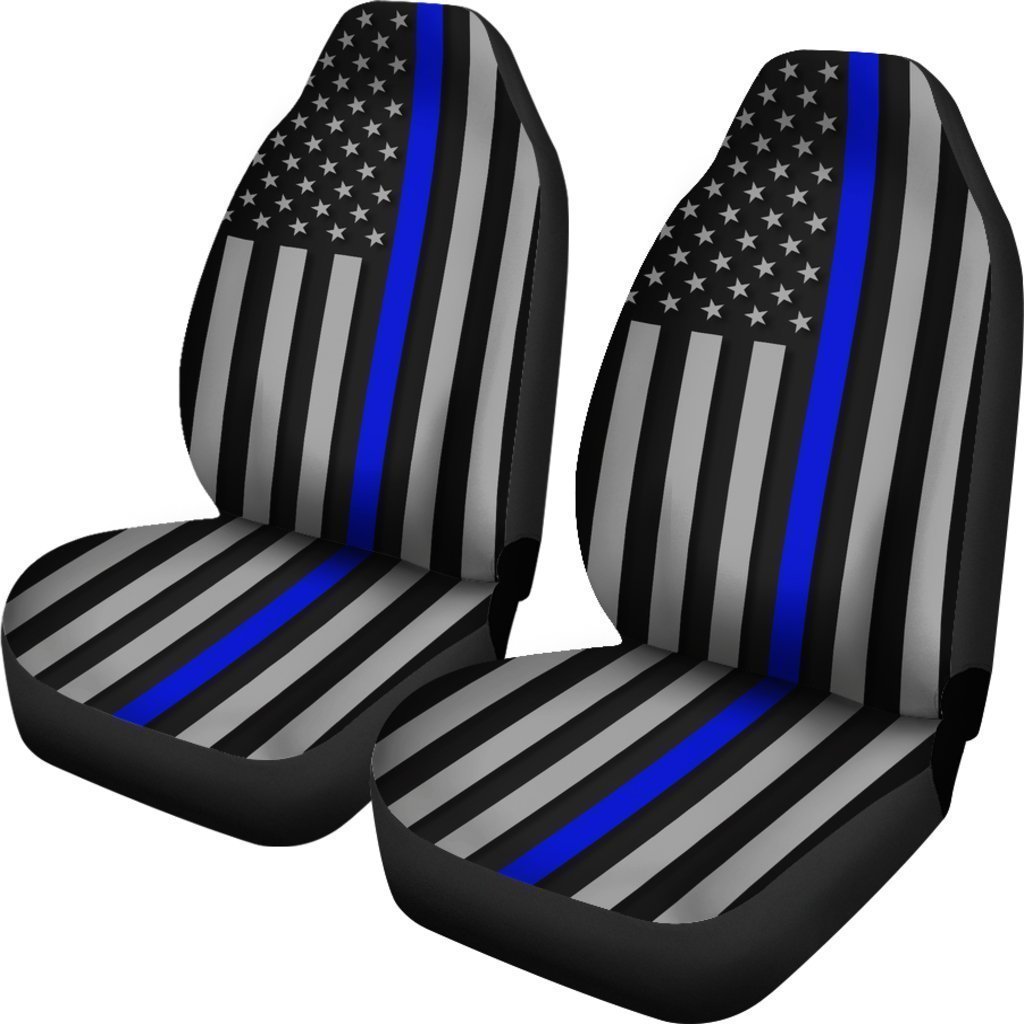 Thin Blue Line Universal Fit Car Seat Covers GearFrost