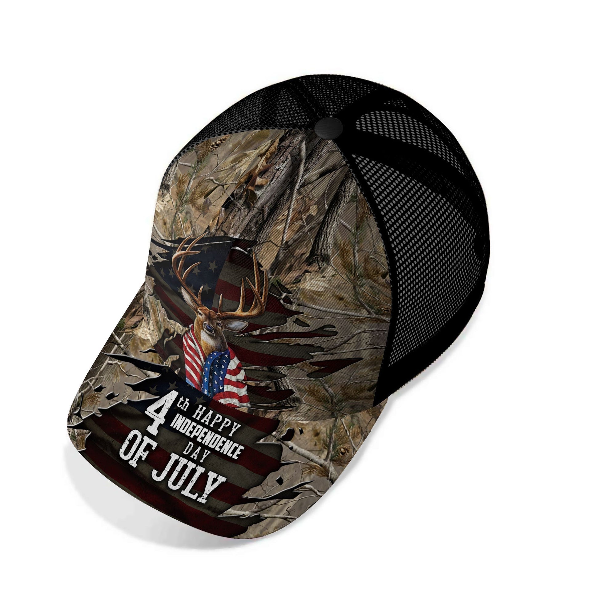 happy-independence-day-cap-4th-of-july-deer-hunting-cap-multicolor