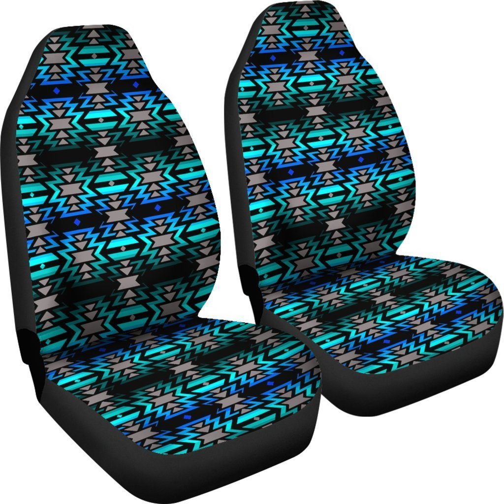 Turquoise Aztec Native American Universal Fit Car Seat Covers