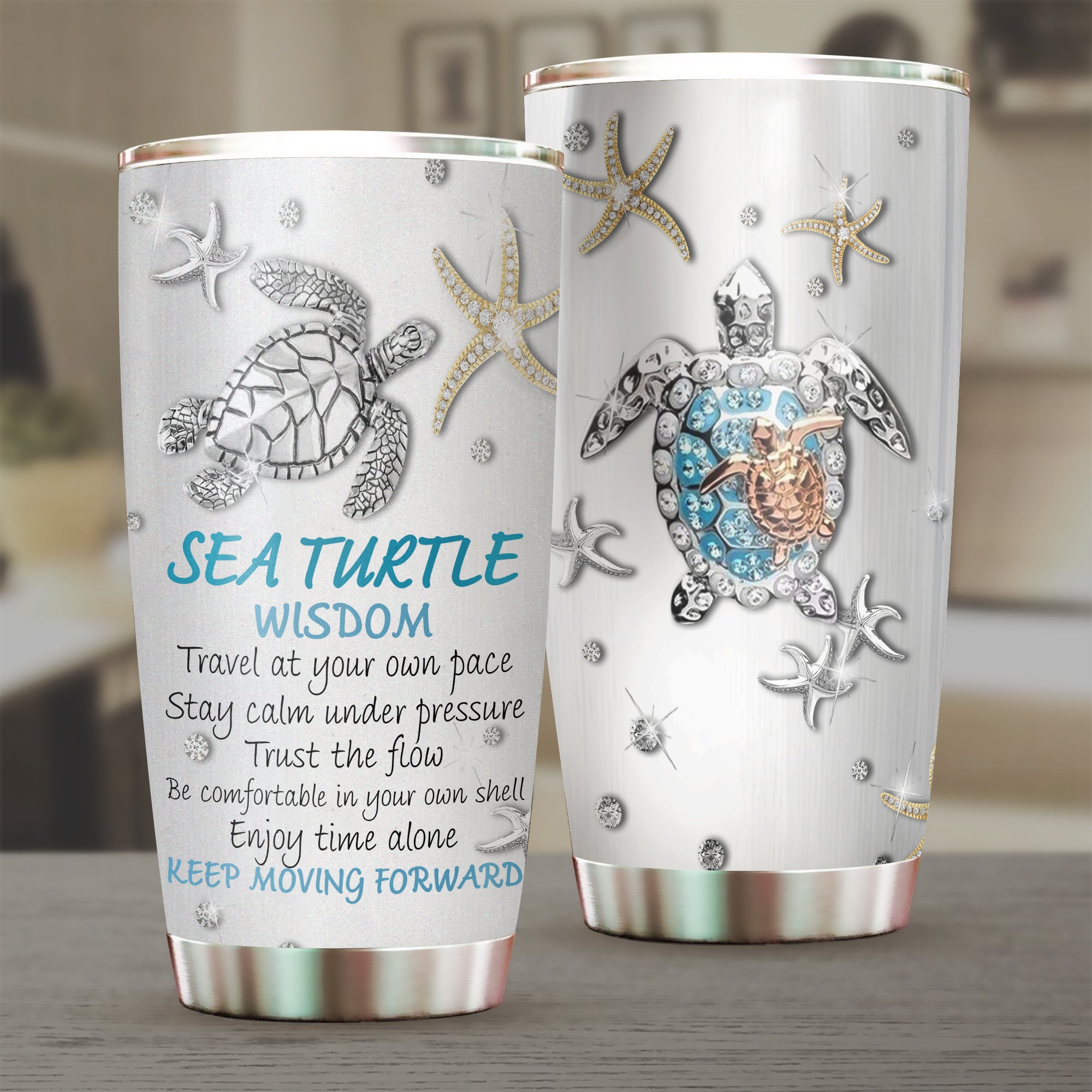 Turtle Tumbler - TB322PA - BMGifts (formerly Best Memorial Gifts)