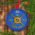 UCLA Bruins Fitness Circle Aluminium Custom Ornament 2 Side Trending New Arrivals H52884 ETUG311023