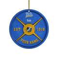 UCLA Bruins Fitness Circle Aluminium Custom Ornament 2 Side Trending New Arrivals H52884 ETUG311023
