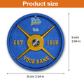 UCLA Bruins Fitness Circle Aluminium Custom Ornament 2 Side Trending New Arrivals H52884 ETUG311023