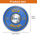 UCLA Bruins Fitness Circle Aluminium Ornament 2 Side Trending New Arrivals H52883 ETUG311023