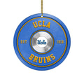 UCLA Bruins Fitness Circle Aluminium Ornament 2 Side Trending New Arrivals H52883 ETUG311023