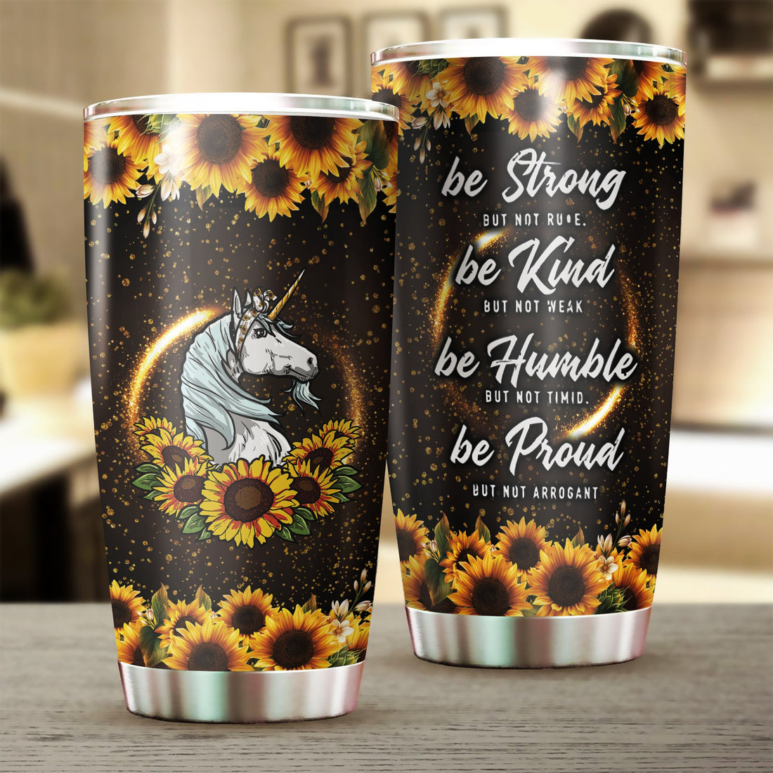 Unicorn Tumbler, Gift for Unicorn Lovers 20 OZ Car Mug Cup