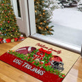 USC Trojans Doormat Personalized Your Name, Sport Team Doormat, Christmas Gifts For Football Fan, Home Decor ETHY-52726