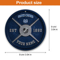 Utah State Aggies Fitness Circle Aluminium Custom Ornament 2 Side Trending New Arrivals H52884 ETUG311023