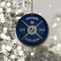 Utah State Aggies Fitness Circle Aluminium Custom Ornament 2 Side Trending New Arrivals H52884 ETUG311023