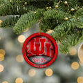 Utah Utes Circle Aluminium Custom Ornament 2 Side Trending New Arrivals H52912 ETUG311023
