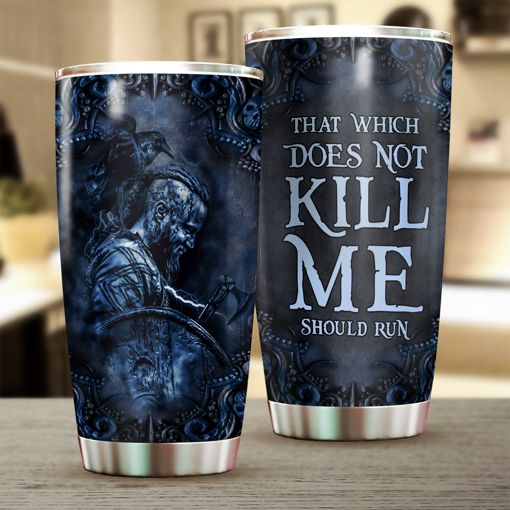 Viking Tumbler, Gift for Viking Lovers 20 OZ Car Mug Cup