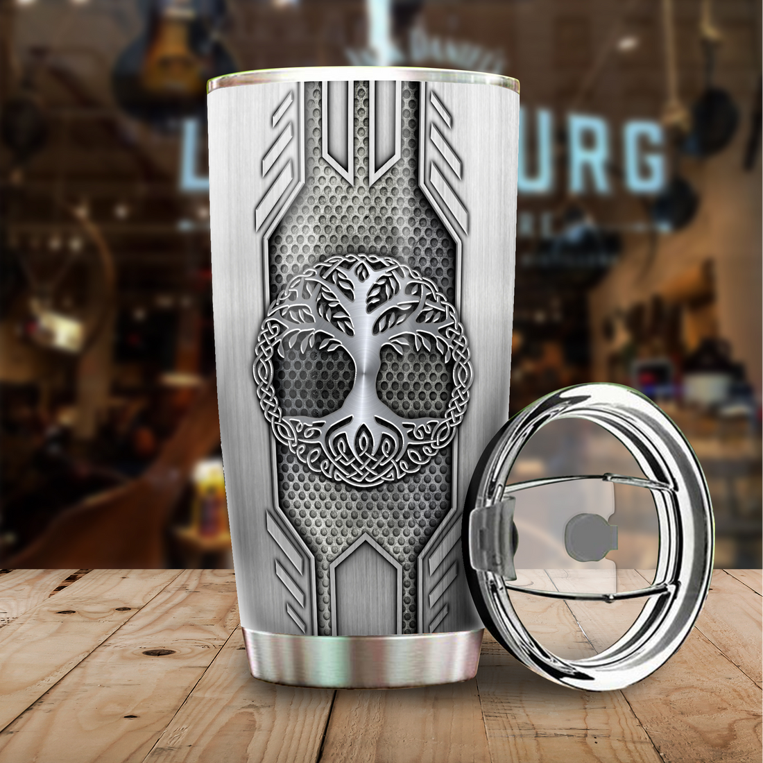 Viking Tumbler, Gift for Viking Lovers 20 OZ Car Mug Cup