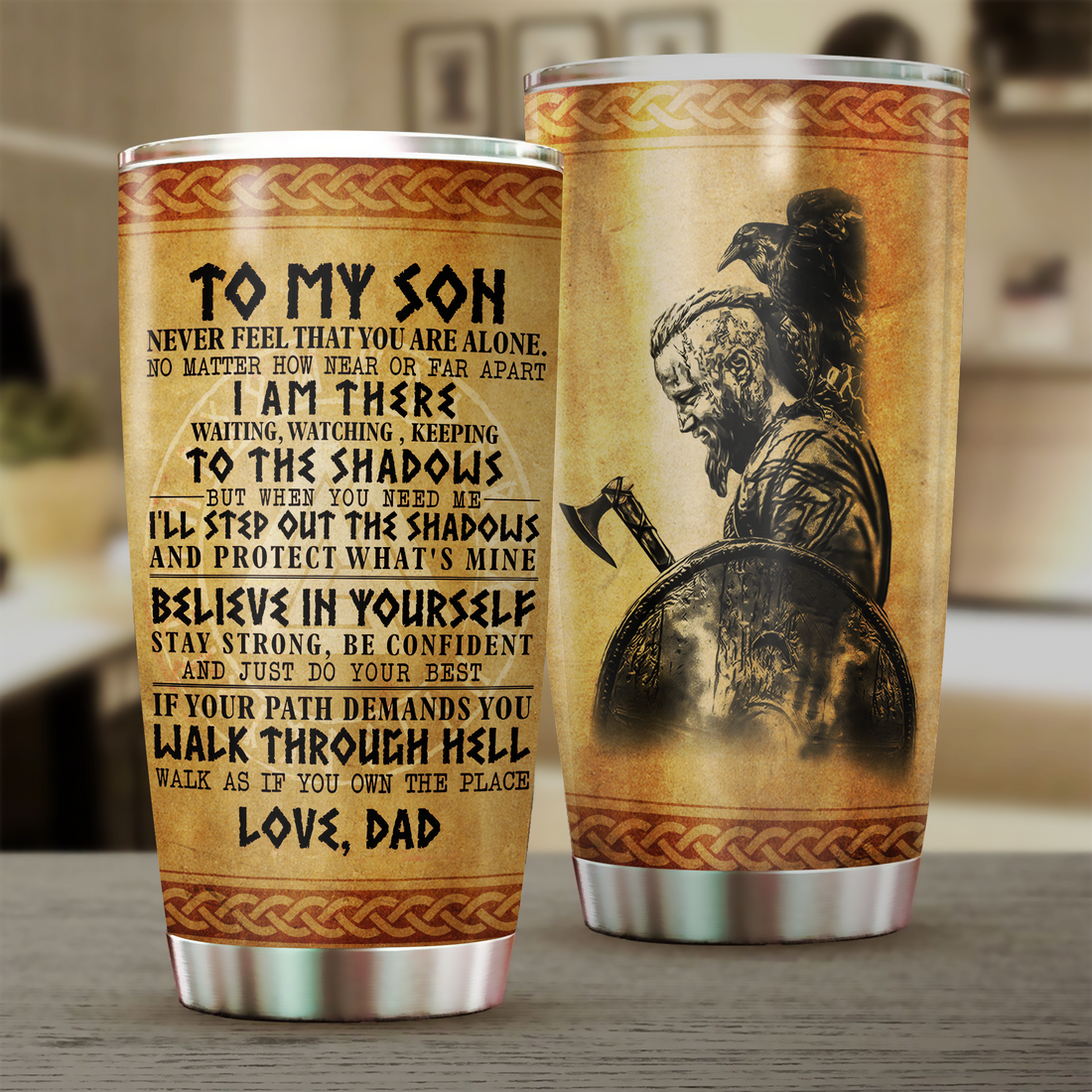 Viking Tumbler, Gift for Viking Lovers - TB163PA - BMGifts (formerly Best Memorial Gifts)