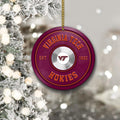 Virginia Tech Hokies Fitness Circle Aluminium Ornament 2 Side Trending New Arrivals H52883 ETUG311023