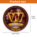 Washington Commanders Circle Aluminium Custom Ornament 2 Side Trending New Arrivals H52912 ETUG311023