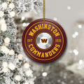 Washington Commanders Fitness Circle Aluminium Ornament 2 Side Trending New Arrivals H52883 ETUG311023