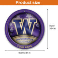 Washington Huskies Circle Aluminium Custom Ornament 2 Side Trending New Arrivals H52912 ETUG311023