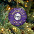 Washington Huskies Fitness Circle Aluminium Ornament 2 Side Trending New Arrivals H52883 ETUG311023