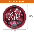 Washington State Cougars Circle Aluminium Custom Ornament 2 Side Trending New Arrivals H52912 ETUG311023