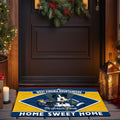 West Virginia Mountaineers Doormat Custom Your Family Name, Sport Team And MK Doormat, FootBall Fan Gifts EHIVM-52722