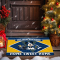 West Virginia Mountaineers Doormat, Sport Team And MK Doormat, FootBall Fan Gifts