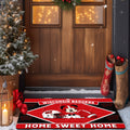 Wisconsin Badgers Doormat, Sport Team And MK Doormat, FootBall Fan Gifts