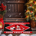 Wisconsin Badgers Doormat, Sport Team And MK Doormat, FootBall Fan Gifts