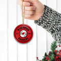Wisconsin Badgers Fitness Circle Aluminium Ornament 2 Side Trending New Arrivals H52883 ETUG311023
