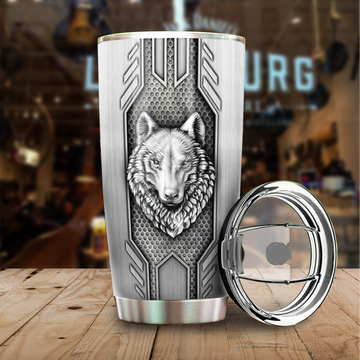 Wolf Tumbler, Gift for Wolf Lovers - TB226PA - BMGifts (formerly Best Memorial Gifts)