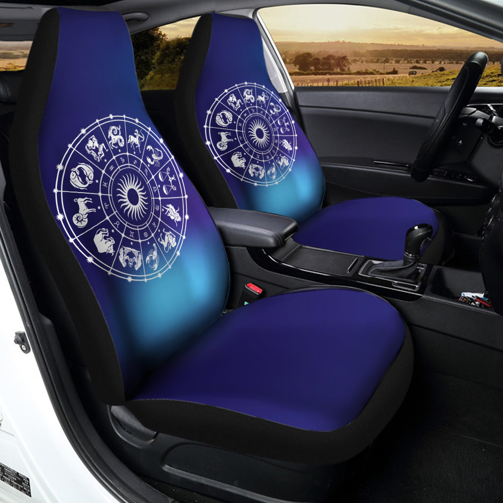 Zodiac Horoscopes Print Universal Fit Car Seat Covers